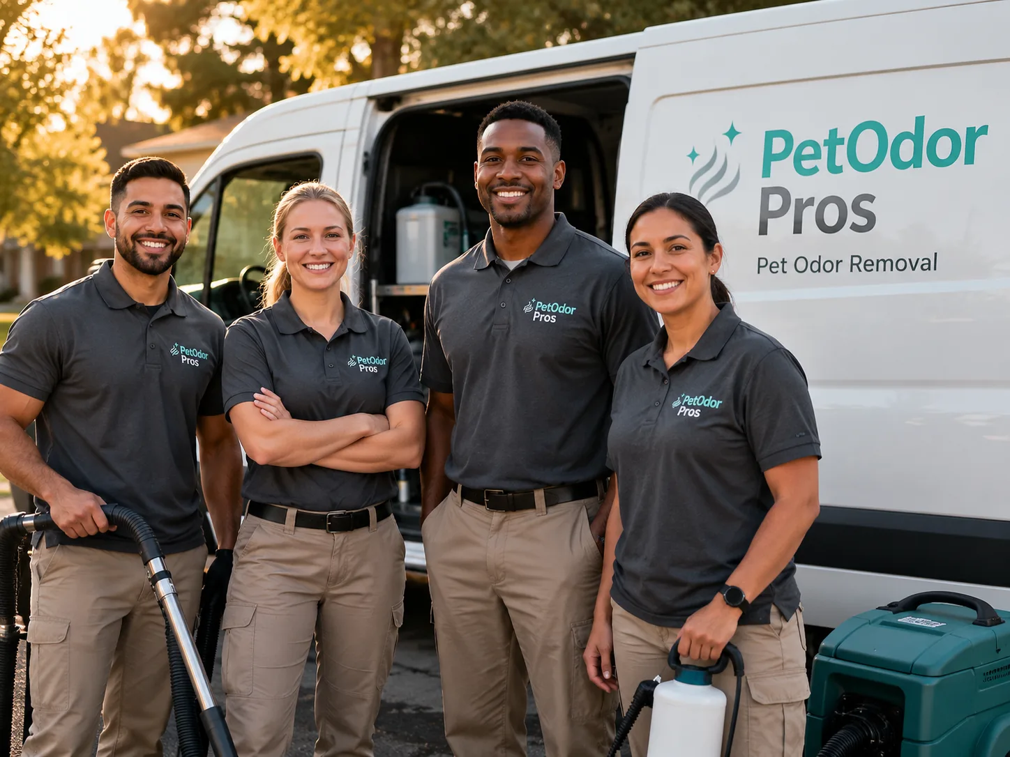 Pet Odor Removal team serving Oak Hill, AL